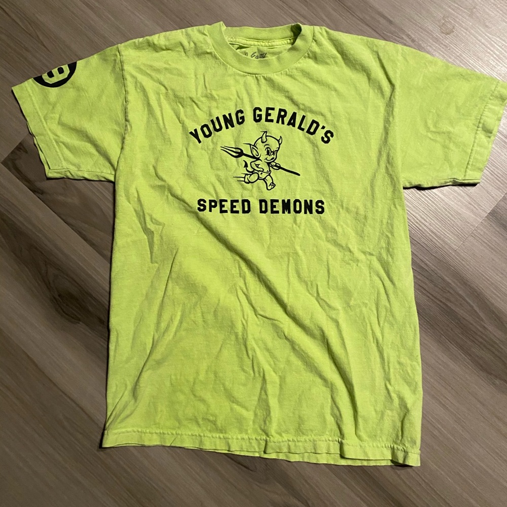 Speed demon shirt - neon